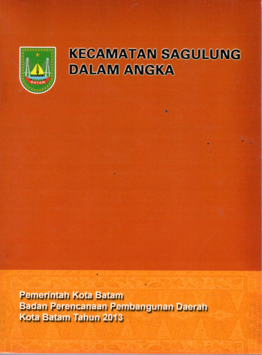 Sampul Kecamatan Sagulung dalam Angka :  Tahun 2013