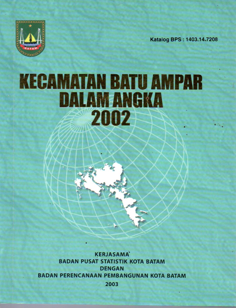 Sampul Kecamatan Batu Ampar dalam Angka :  Tahun 2002