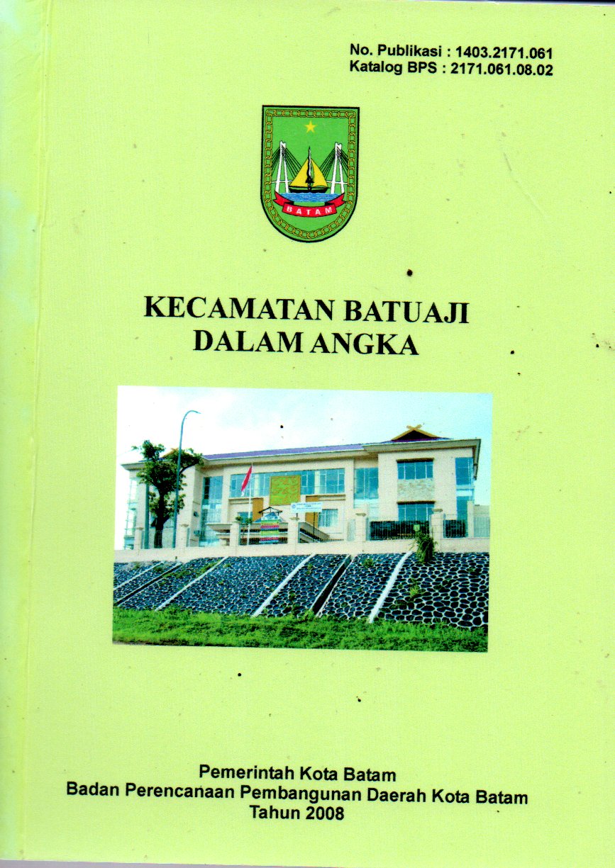 Sampul Kecamatan Batu Aji dalam Angka :  Tahun 2008