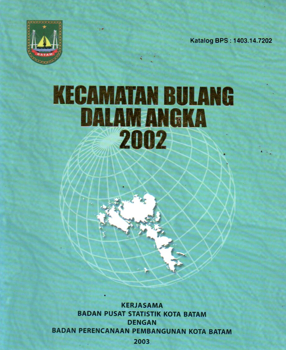 Sampul Kecamatan Bulang dalam Angka :  Tahun 2003