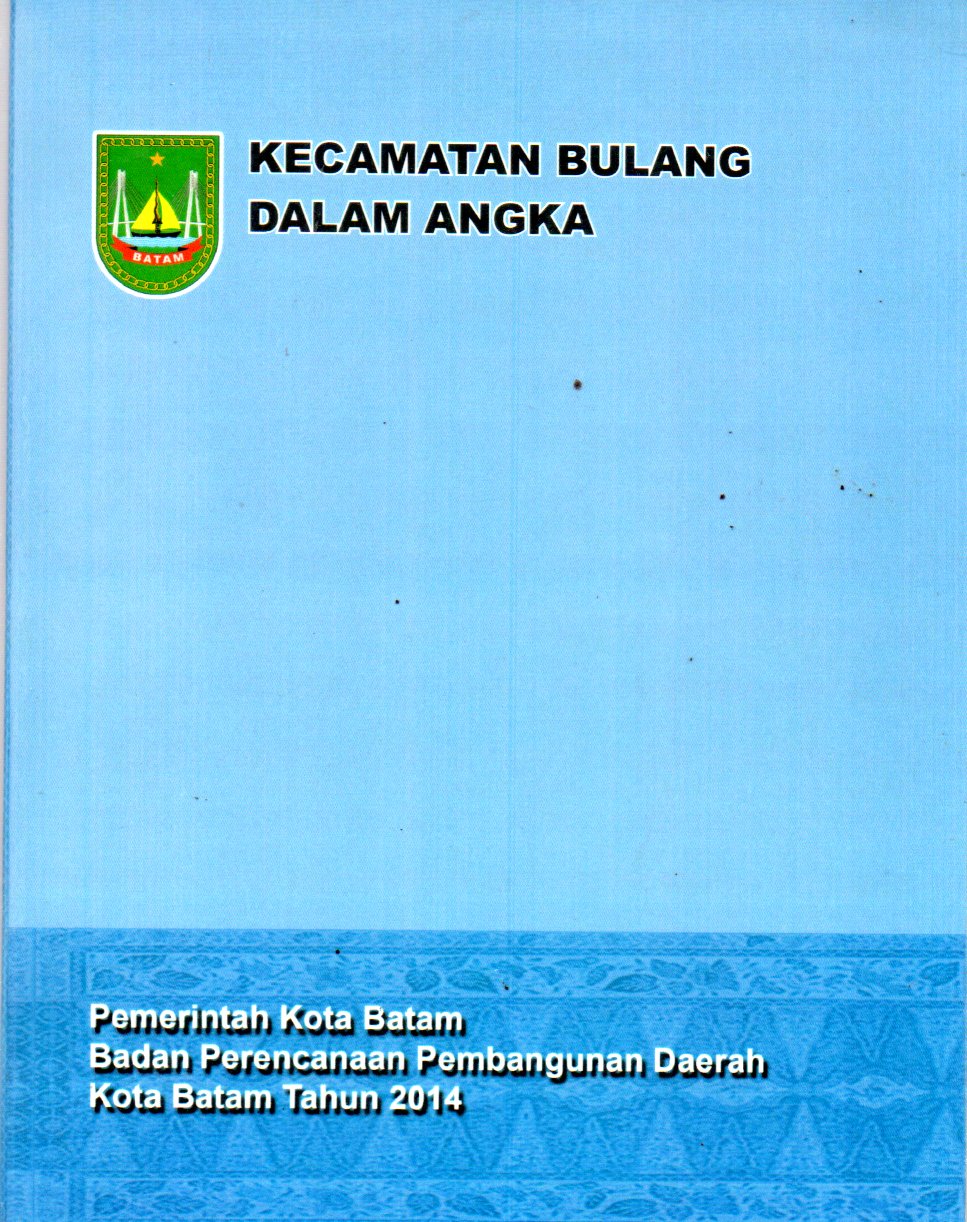 Sampul Kecamatan Bulang dalam Angka :  Tahun 2014