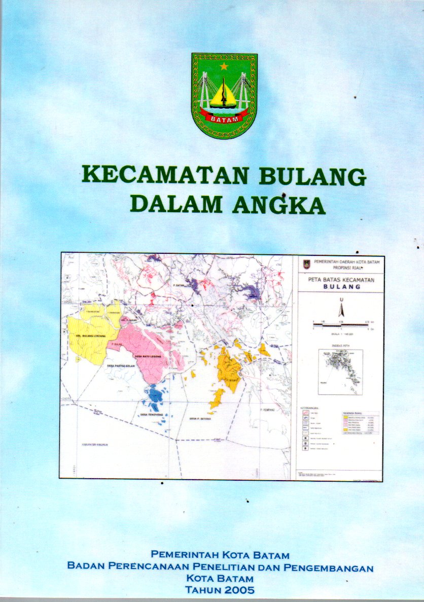 Sampul Kecamatan Bulang dalam Angka :  Tahun 2005