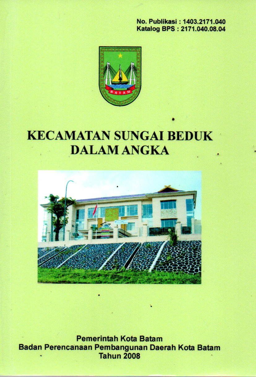 Sampul Kecamatan Sei Beduk dalam Angka :  Tahun 2008