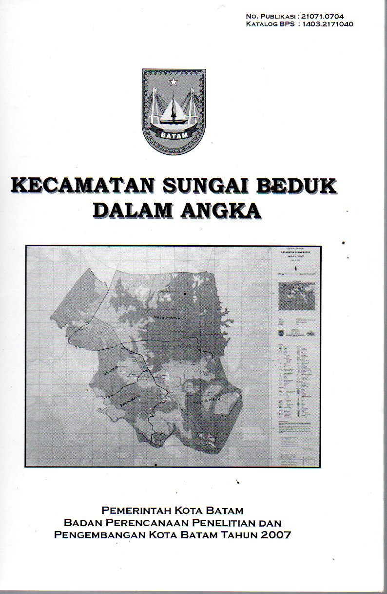 Sampul Kecamatan Sei Beduk dalam Angka :  Tahun 2007