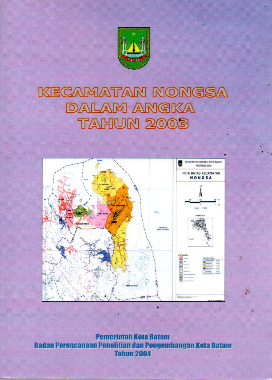 Sampul Kecamatan Nongsa dalam Angka :  Tahun 2003