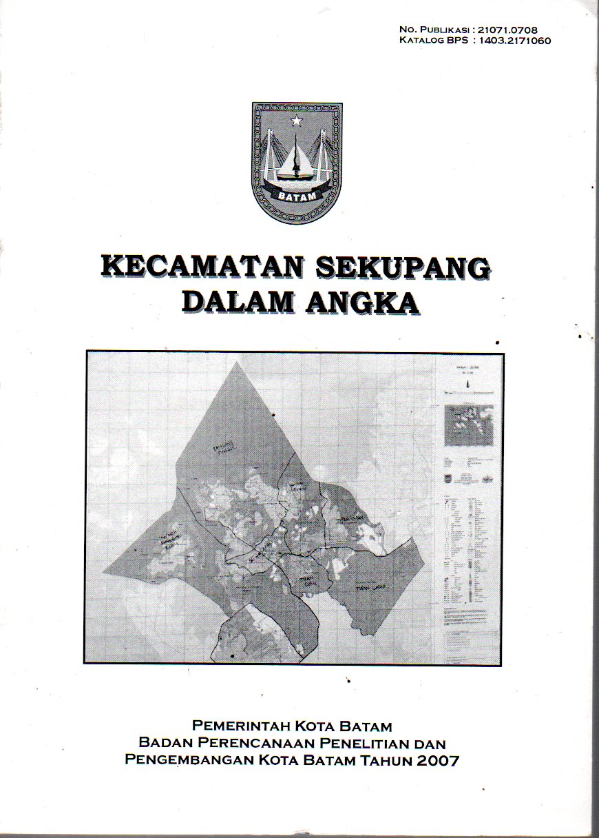 Sampul Kecamatan Sekupang dalam Angka :  Tahun 2007