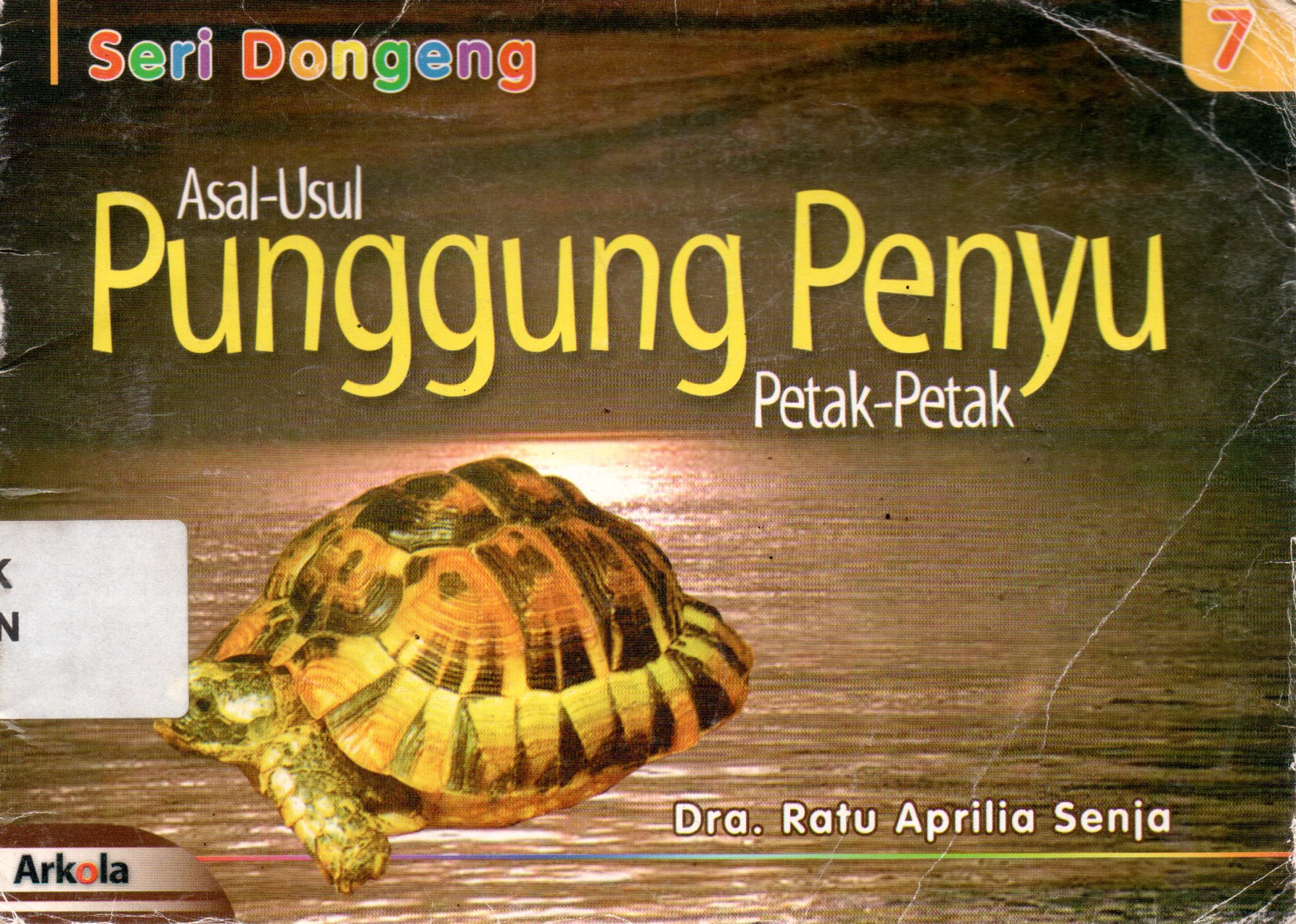 Sampul Asal-usul Punggung Penyu Petak-Petak / Ilustrasi: Yuniar Chandra