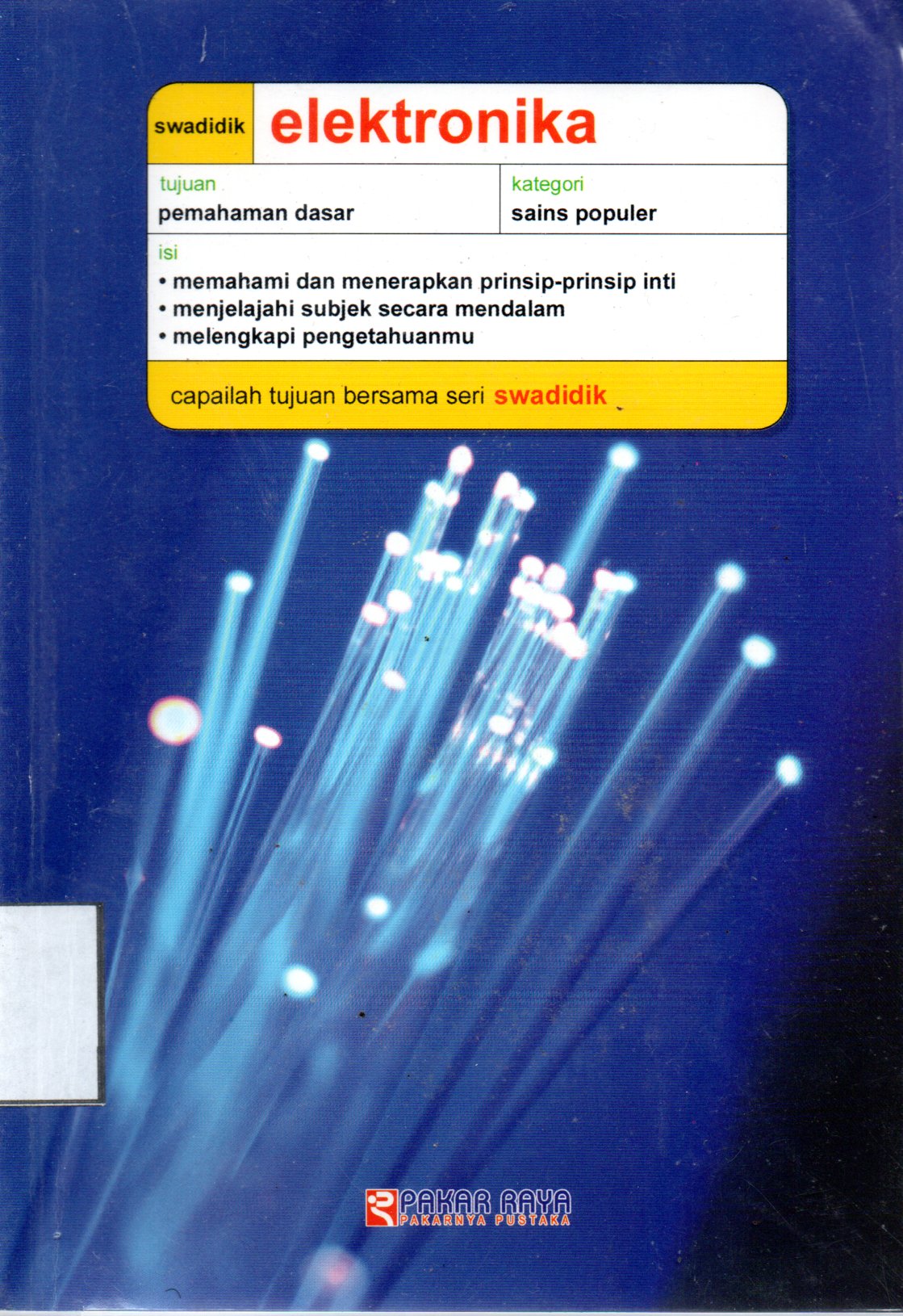 Sampul Swadidik Elektronika :  Teach Yourself Electronics