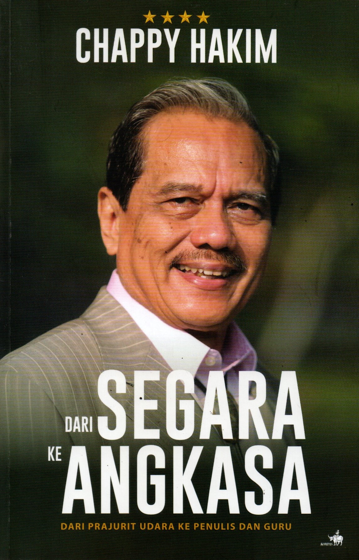 Sampul Dari Segara ke Agkasa :  Dari Prajurit Udara ke Penulis dan Guru / Penyunting: Imelda Bachtiar