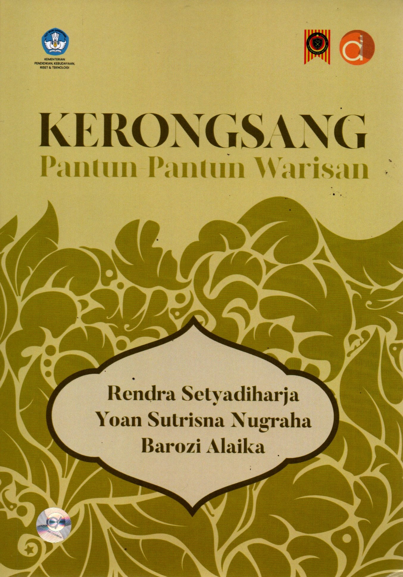 Sampul Kerongsang :  Pantun-Pantun Warisan