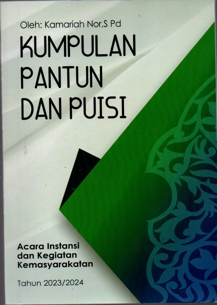 Sampul Kumpulan Pantun dan Puisi :  Acara Instansi dan Kegiatan Kemasyarakatan Tahun 2023/2024