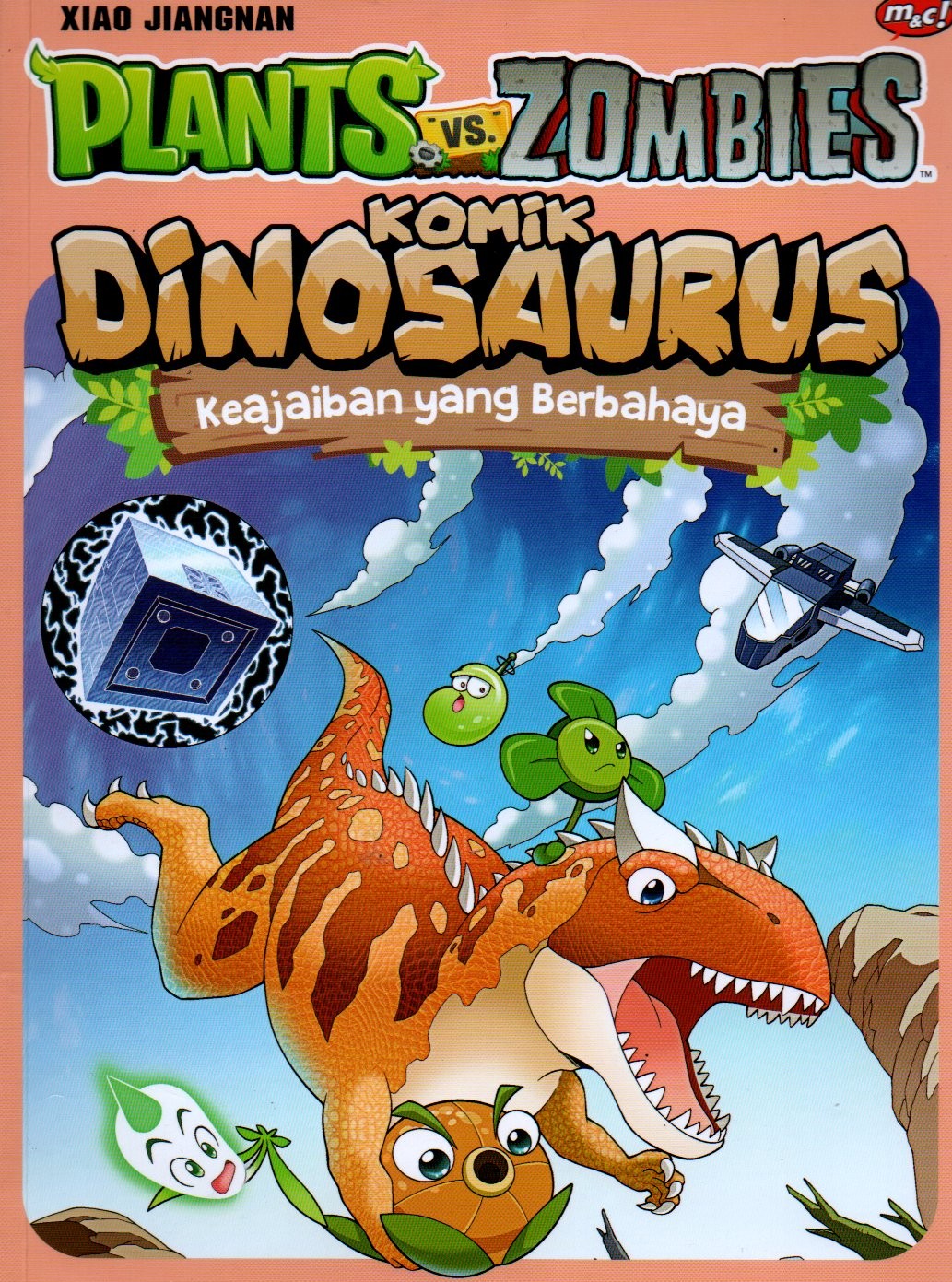 Sampul Plants Vs Zombies :  Komik Dinosaurus (Keajaiban yang Berbahaya) / Alih Bahasa: Tifani Yesyifa