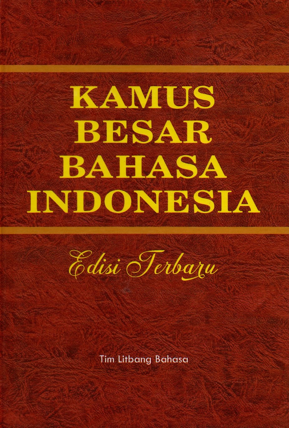 Sampul Kamus Besar Bahasa Indonesia Edisi Terbaru