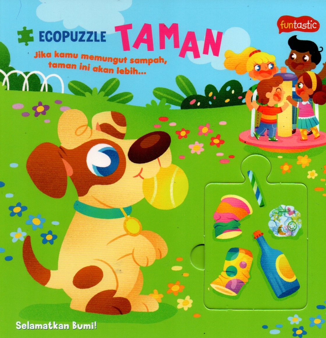 Sampul Ecopuzzle :  Taman / Penerjemah: Anjar Dewanti