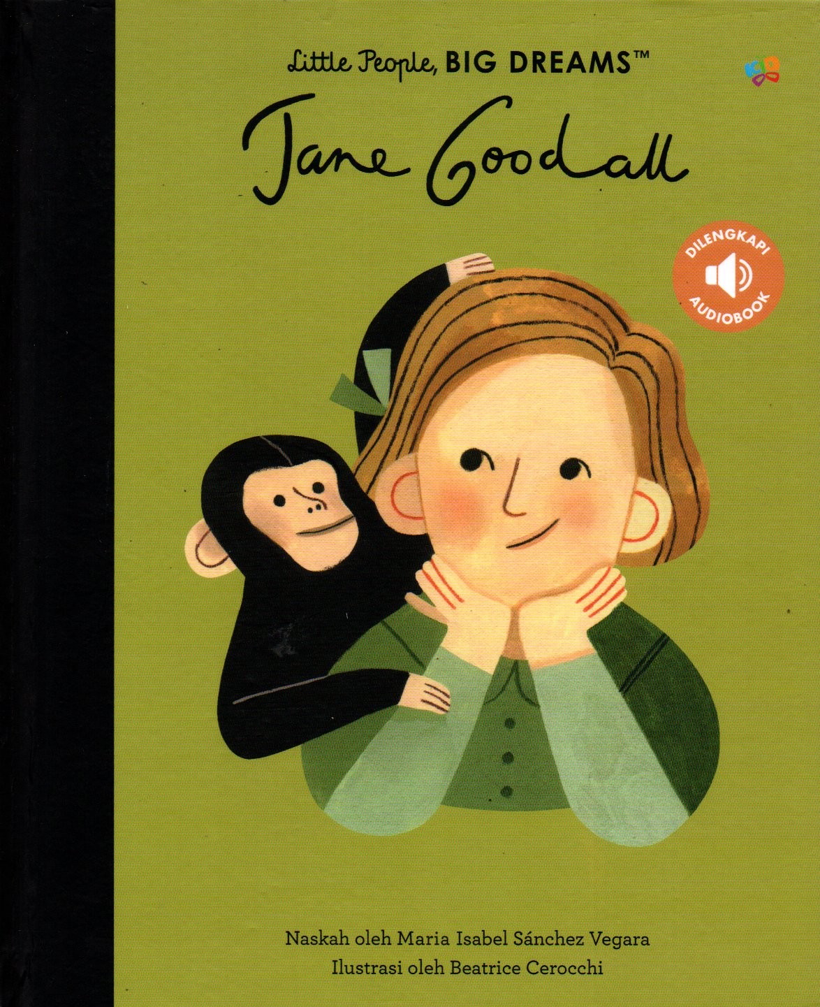 Sampul Jane Goodall :  Little People, Big Dreams / Penerjemah: Dian Savitri