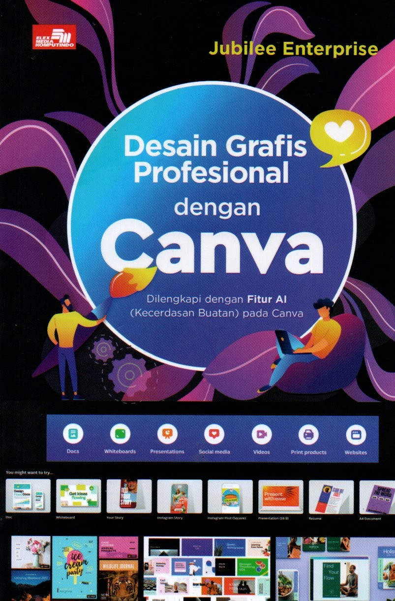 Sampul Desain Grafis Profesional dengan Canva