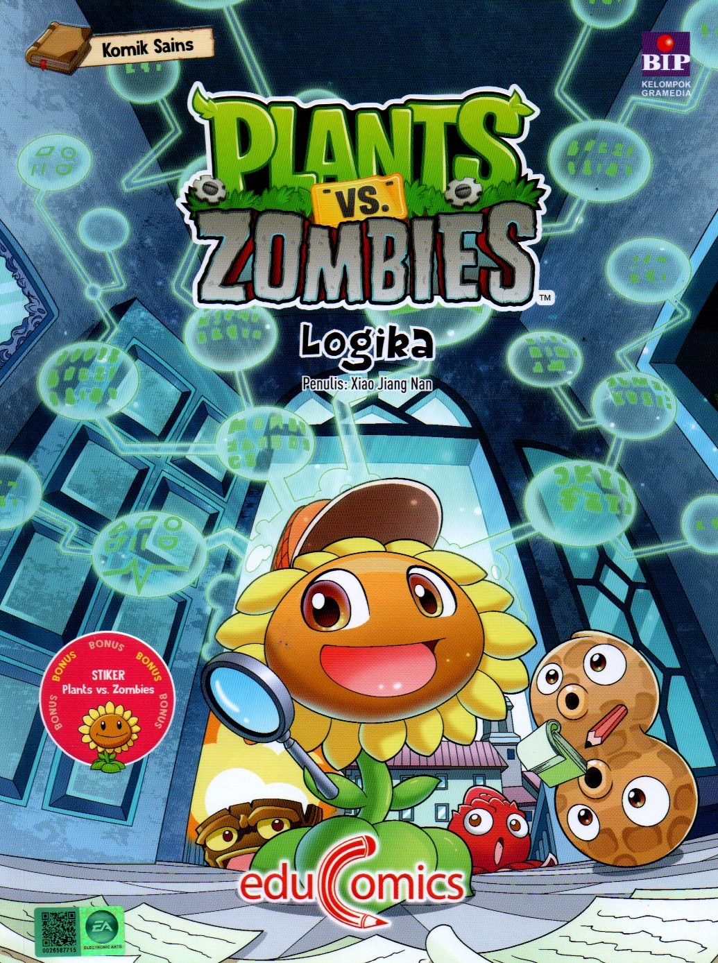 Sampul Plants Vs Zombies :  Logika / Pengalih Bahasa: Ni Luh Ketut Ayu Ratna Dwita