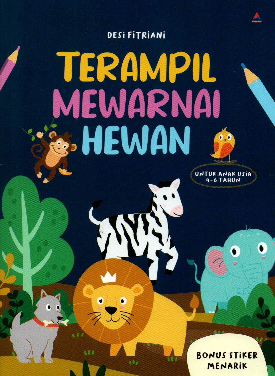 Sampul Terampil Mewarnai Hewan / Penyunting: Arif Ishartadi