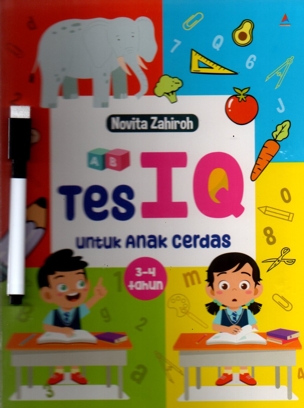 Sampul Tes IQ untuk Anak Cerdas / Penyunting: Herman Adamson