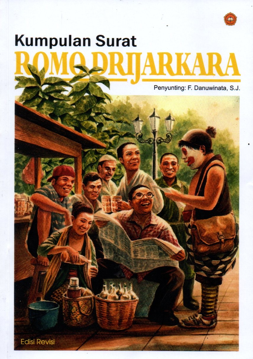 Sampul Kumpulan Surat Romo Drijarkara / Editor: G. Budi Subanar