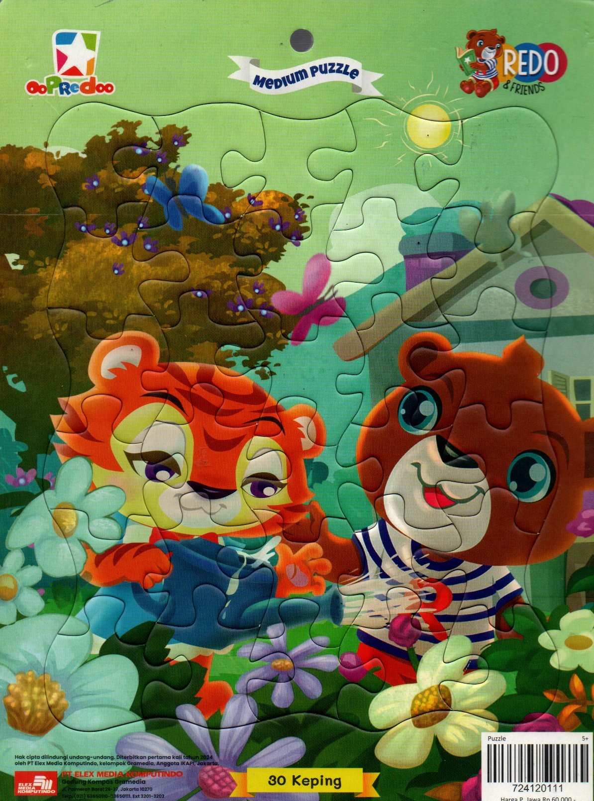 Sampul Medium Puzzle :  Redo dan Friends