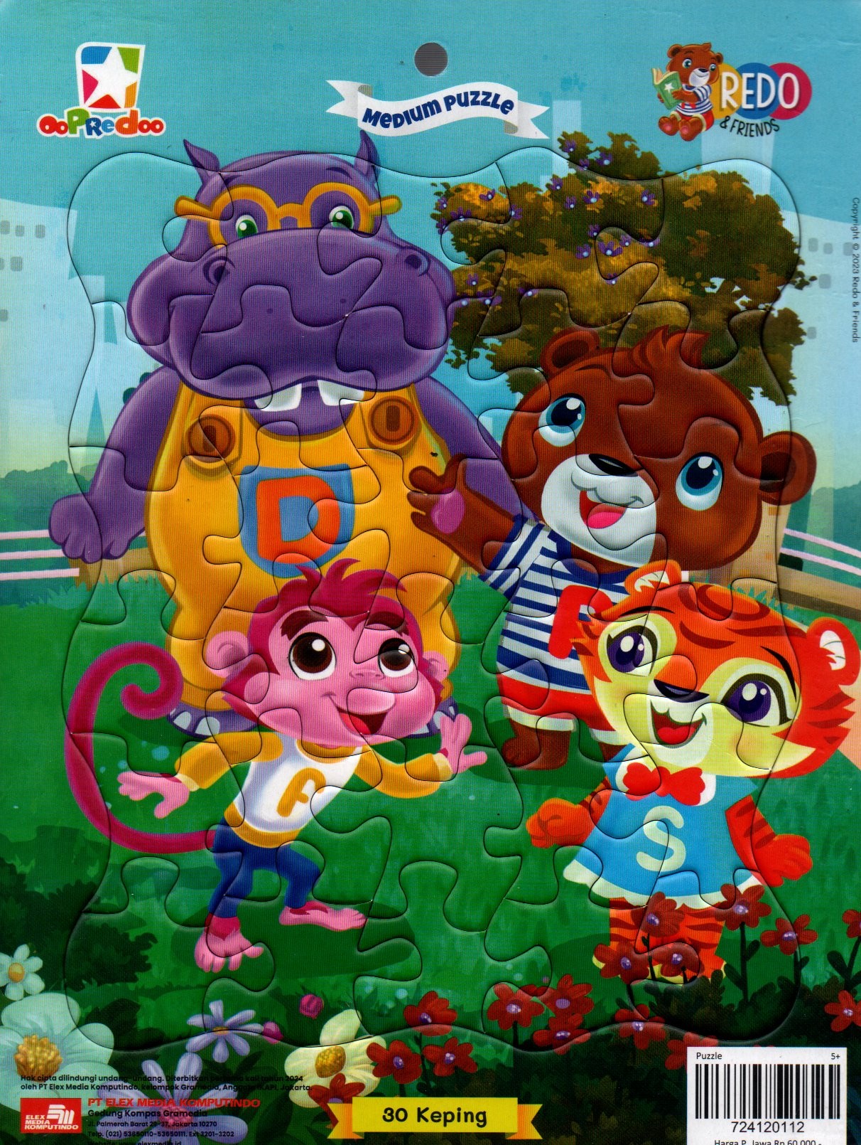 Sampul Medium Puzzle :  Redo dan Friends