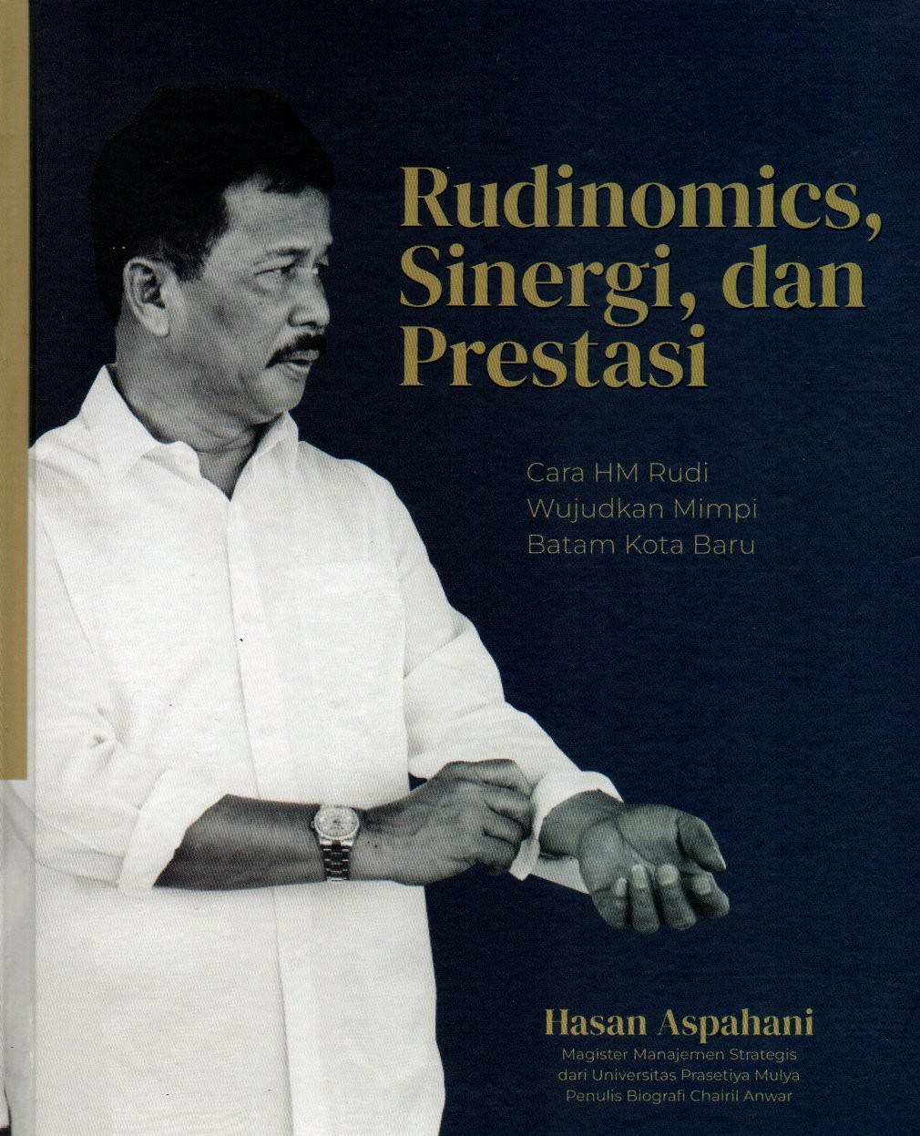 Sampul Rudinomics, Sinergi dan Prestasi :  Cara HM Rudi Wujudkan Mimpi Batam Kota Baru / Editor: Abdul Hamid